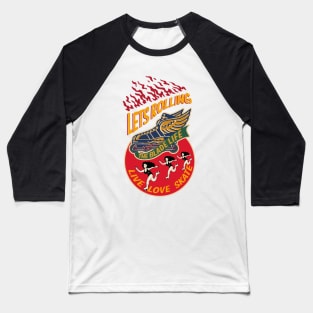 roller skate Baseball T-Shirt